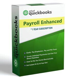 QuickBooks Desktop Payroll Enhanced 2024 – Lifetime subscription